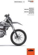 KTM Service Workshop Shop Manual Book 2021 500 EXC F SIX DAYS US picture