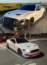GT350  Style Front Bumper for 2018-2023 Mustang -PP Plastics picture