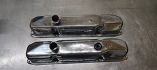 Mopar 67 68 Hustle Stuff Chrome Valve Covers Hard To Find Decent 383-440 picture