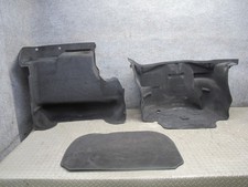 2001-2005 PORSCHE 911 CARRERA 996 AWD FRONT TRUNK CARPET LINER TRIM PANEL SET picture