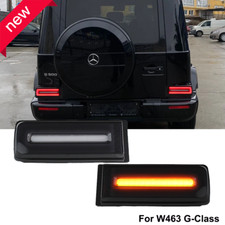 Black LED Tail Lights For Mercedes Benz 1999-2018 Mercedes W463 G500 G550 G63 picture