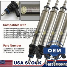 4PCS OEM Fuel Injectors A2780700687 for Mercedes Benz C300 2.0T CLA250 E300 AMG picture