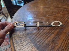 1968 1969 68 69 Pontiac GTO Front Grille Grill Emblem OEM Original  picture