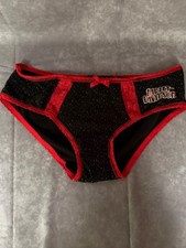 Harley-Davidson Women’s Holiday Bikini Panties Black Red Size Small picture