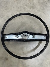 OER Chevelle 2 Spoke Steering Wheel Black Part Number 3939731 Reproduction New picture
