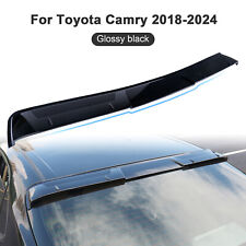 Rear Window Wing Roof Spoiler for 2018-2024 Toyota Camry M Style Shiny Black picture