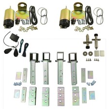 Universal 2 Door Suicide Hidden Hinges Kit + Door Remote Kit + 85 lbs Shaved  picture