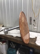 03 Doral 360 SE Boat table top and support post pole base assembly picture