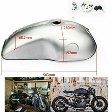 10L 2.6Gal Universal Homemade Cafe Racer Gas Fuel Tank for HONDA CB 350 550 750 picture
