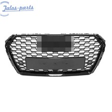 For 2016-2019 Audi A4 S4 B9 Honeycomb Mesh Hex Front Grille Black picture