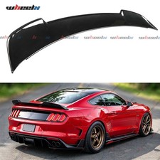 CARBON FIBER MD STYLE HIGHKICK TRUNK SPOILER WING FOR 2015-2023 FORD MUSTANG GT picture