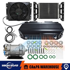 12V Cool&Heat Electric Air Conditioner Underdash DC Auto Car A/C Kit 13700 BTU picture