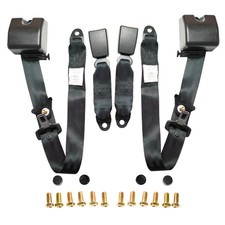 2pcs Genuine Jeep Wrangler 3 Point Safety Adjustable Seat Belt Straps Vehicle picture