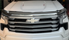 Chrome Bugflector Hood Protector Bug Shield Deflector for 19-2025 Silverado 1500 picture