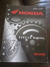 Honda OEM CBR1000RR Service Manual 61MEL03 2004-2007 picture