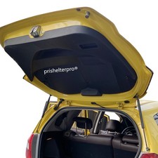 Fit For Honda Fit Hatchback 08-13 Rear Windshield Black Silver Privacy Sunshade picture