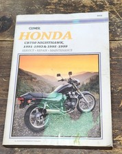 Clymer Street Bike Manual - Honda CB750 Nighthawk - M436 1991-1993 1995-1999 picture