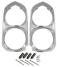 RESTOPARTS Headlamp Bezels 1966-67 GTO/LeMans/Tempest picture