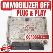 ✅ PROGRAMMED PLUG & PLAY ECM ECU IMMO OFF 2.0L VW BEETLE  2001 06A906032BR ✅ picture