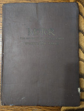 Rare Original Vintage 1925 Motor Specification Table Cars Trucks Motorcycle Book picture