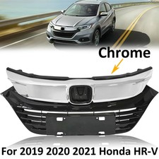 Fit 2019-2022 Honda HRV HR-V Front Hood OE Style Chrome Radiator Grille Grill picture
