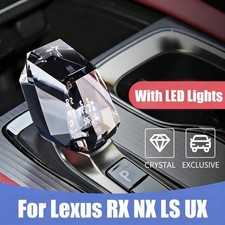 LED Crystal Gear Shift Knob Handle Cover Trim For Lexus RX NX LS UX 2022-2026 picture