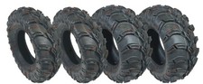 ITP Mud Lite 25x8-12 25x10-12 Atv Tires Set of 4 Mudlite 25x8x12 25x10x12 6 Ply picture