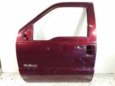 Burgundy Red Front Left Driver Door Shell | Fits 1999-2007 Ford F250 F350 picture