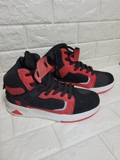 JG WOLVES LEATHER Motorbike Shoes Touring Ride Sports Size US 8 ,41 Black-Red Wh picture