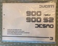 Ducati Bevel 900 S2 900 Replica Spare Parts Catalog Parts Book Original NOS picture