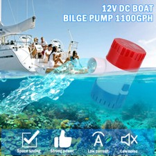 Bomba de achique de 1100GPH bomba de agua sumergible para yates y barcos marinos picture