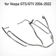 Piaggio Vespa GTS/GTV Original Rear Side Chrome Crash Bars 602960M for 2006-2022 picture