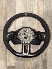 Ford Mustang Shelby GT350 Steering Wheel Alcantara Red Stripe Flat Bottom OEM picture