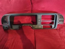 1995-2000 Chevy Silverado GMC C/K Dash Cluster Speedometer Bezel Maroon CLEAN picture