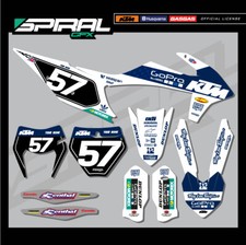 Custom MX Graphics Kit Factory PRO GO KTM SX SXF 125 250 350 450 2019 ALL YEARS picture