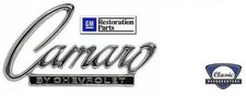 68 & 69 Camaro By Chevrolet Trunk Or Header Panel Emblem **NEW ** Best Quality  picture