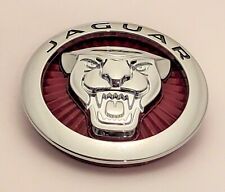Jaguar F-Type XF F-Pace XJ XE Red Grille Badge Growler 85mm Trivalent  C2D52972 picture