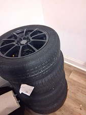BMW E28 535I Borbet Alloy Rims Set 16'' Rims 7.5'' Wide Made in Germany 168K picture