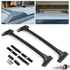 FOR 09-17 CHEVY TRAVERSE FACTORY STYLE ROOF RACK RAIL CROSS BAR CARGO CARRIER picture