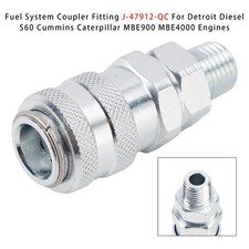 Fuel System Coupler Fitting J-47912-QC Fits Detroit S60 Cummins MBE900 MBE4000 picture