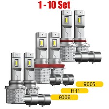 9005 9006 H11 LED 6-60X Headlight Light Fog 6-60X High Low Beam Bulb White 6500K picture