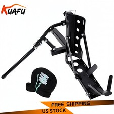 Portable Motorcycle Trailer Carrier Tow Dolly Hauler Rack Hitch 800LBS picture