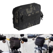 1Pc Club Style Handlebar Bag T-Bar Luggage Bag For Harley Softail Low Rider FXLR picture