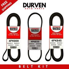 Bando Drive Belt Kit 3-Pack For 96-00 Honda Civic 1.6L Acura EL Alt AC PS SOHC picture