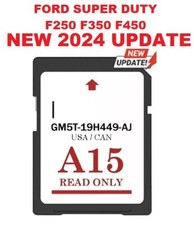 Ford SUPER DUTY F250 F350 F450 MAP UPDATE A15 SD Card Navigation 2024 US/CAN picture