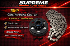 13HP Go Kart Centrifugal Clutch 1inch Bore 14T For 40 41 420 Chain MX With Chain picture