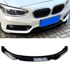 3pcs Front Lip Splitter Kit For BMW F20 F21 112i 2011-2019 2012 Glossy Black picture