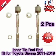2 Pcs Inner Tie Rod End for Toyota Sienna 2011-2019 Left / Right Side picture
