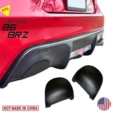 86 GT86 FRS BRZ Single Exit Catback Muffler Exhaust Bumper Hole Cover picture