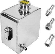 Universal Car 2.5L Aluminum Water Coolant Radiator Overflow Recovery Tank Bottle picture